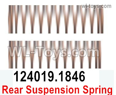Wltoys 124016 Rear suspension spring group. 124016.1846. Wltoys 124016 1/12 Parts, Wltoys 124016 RC Car Parts.