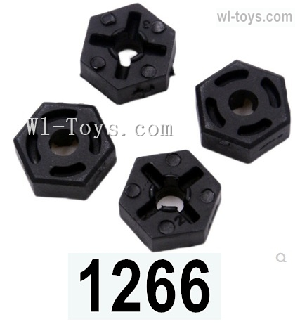 Wltoys 124016 Hex wheel seat assembly(4pcs)-124016.1266,Wltoys 124016 1/12 Parts,Wltoys 124016 RC Car Parts