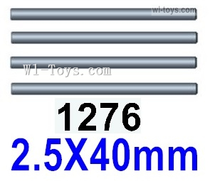 Wltoys 124016 Swing arm optical axis(4pcs)-2.5X40mm-124016.1276,Wltoys 124016 1/12 Parts,Wltoys 124016 RC Car Parts
