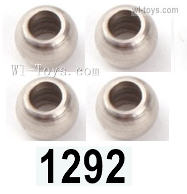 Wltoys 124016 Ball head set(4pcs)-5.8X4.55-124016.1292,Wltoys 124016 1/12 Parts,Wltoys 124016 RC Car Parts