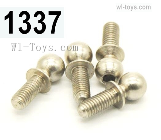 Wltoys 124016 Ball head screws-4pcs-4.9X13.6mm-124016.1337,Wltoys 124016 1/12 Parts,Wltoys 124016 RC Car Parts