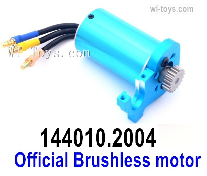 Wltoys 124017 Upgrade Brushless Motor + Steel Motor Gear + Motor Base. 144010.2004