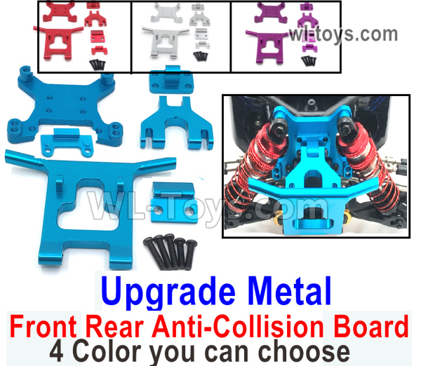 Wltoys 124016 Upgrade Metal Front and rear anti-collision group. 124016.1840. 5 Color you can choose.Wltoys 124016 1/12 Parts, Wltoys 124016 RC Car Parts.