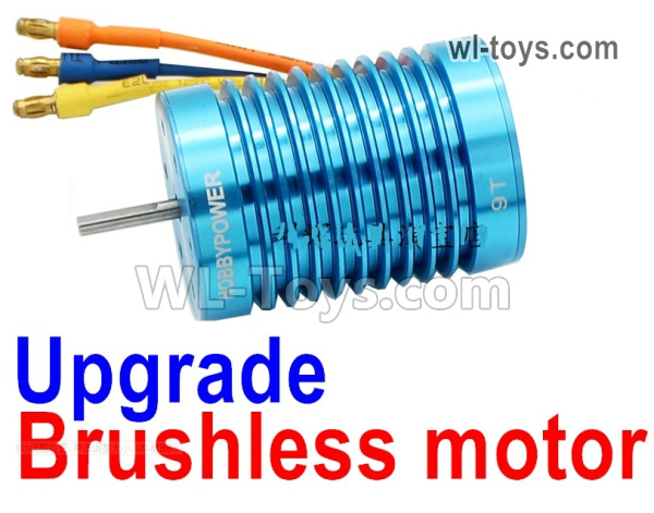 Wltoys 124016 Upgrade Brushless Motor. Steel material is harder and more wear-resistant.