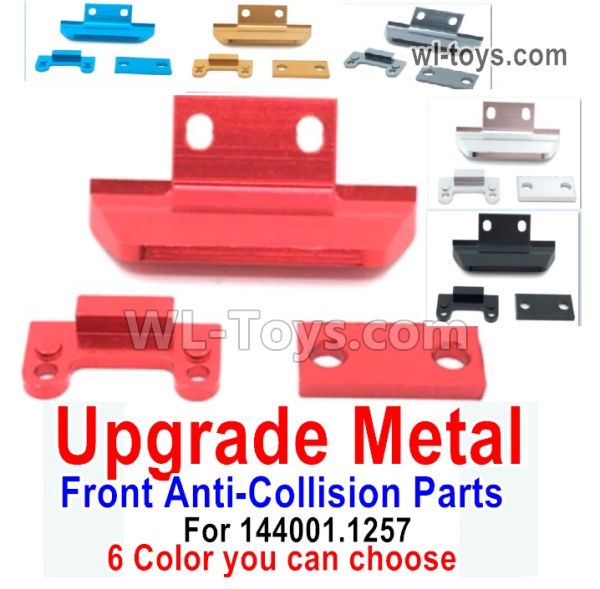 Wltoys 124016 Upgrade Metal Front Anti-Collision Frame. For Wltoys 124016.1257. 6 Color You can choose.
