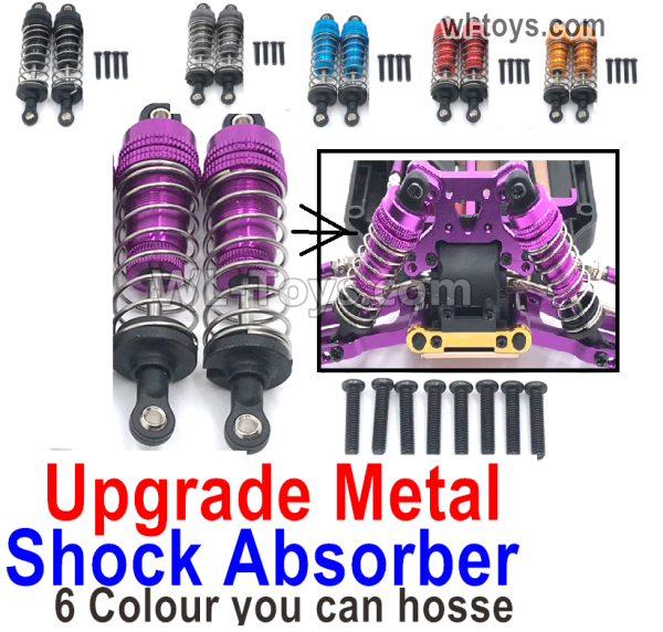 Wltoys 124019 Shock Absorber. 124019.1837,  Total 2pcs. It Can be used for the Front or Rear. There are 5 colors you an choose.