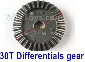 Wltoys 124019 30T Differentials gear(Hardware)-124019.1153,Wltoys 124019 1/12 Parts,Wltoys 124019 RC Car Parts