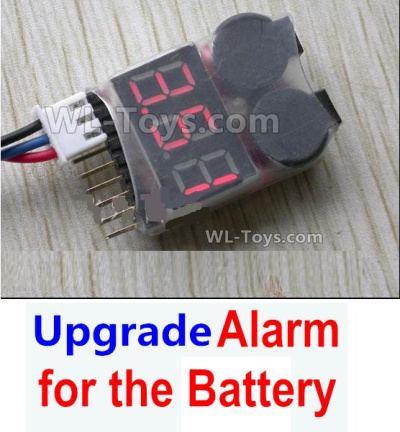 Wltoys 124019 Upgrade Alarm for the Battery,Can test whether your battery has enouth power,Wltoys 124019 1/12 Parts,Wltoys 124019 RC Car Parts