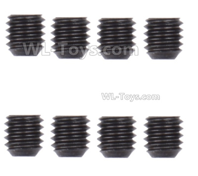 Wltoys 124019 M3 Machine screws(8pcs)-M3X3-12428.0098,Wltoys 124019 1/12 Parts,Wltoys 124019 RC Car Parts