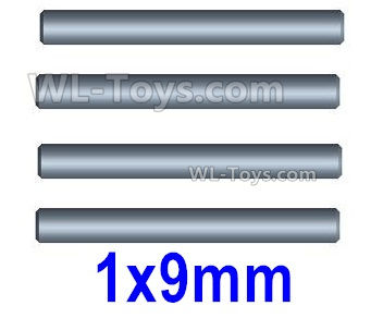 Wltoys 124019 Suspension axis optical axis(4pcs)-1X9mm-124019.1275,Wltoys 124019 1/12 Parts,Wltoys 124019 RC Car Parts