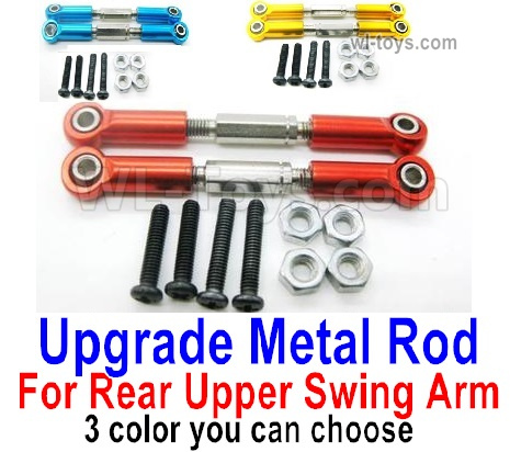 Wltoys 124019 Upgrade Metal Rod for the Rear and Upper Swing Arm-2pcs-3 Color you can choose,Wltoys 124019 1/12 Parts,Wltoys 124019 RC Car Parts