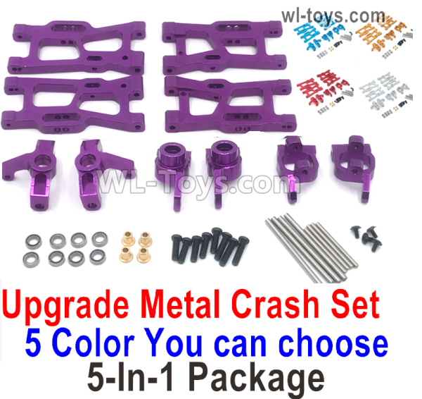 Wltoys 124019 Upgrade Metal kit cash set 2. All 5-In-1 Package. 5 Color you can choose. Wltoys 124019 1/12 Parts,Wltoys 124019 RC Car Parts