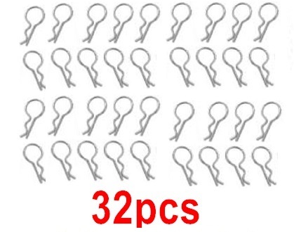 Wltoys 124019 R-Clips for the Body shell Cover. It Includes 32pcs.