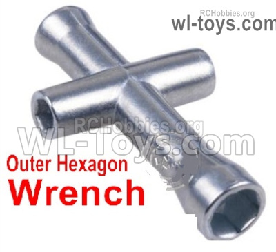 Wltoys 124019 Upgrade Outer Hexagon Wrench For the Wheels