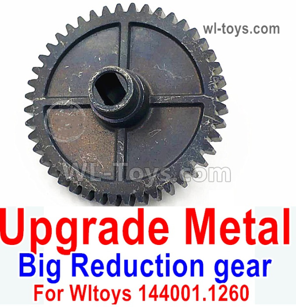 Wltoys 124019 Upgrade Metal Steel Reduction gear. For Wltoys 124019.1260. It is perfectly suitable for the 124019 RC Racing Car.