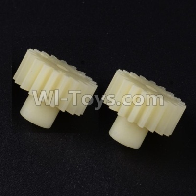 Wltoys 12403 19T Motor gear(2pcs)-19 Teeth,Wltoys 12403 RC Car Spare Parts Replacement Accessories,1:12 Scale 4wd,2.4G 12403 rc racing car Parts,On Road Drift Racing Truck Car Parts