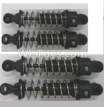 Wltoys 12403 Shock absorber assembly(2pcs Short and 2pcs Long),Wltoys 12403 RC Car Spare Parts Replacement Accessories,1:12 Scale 4wd,2.4G 12403 rc racing car Parts,On Road Drift Racing Truck Car Parts
