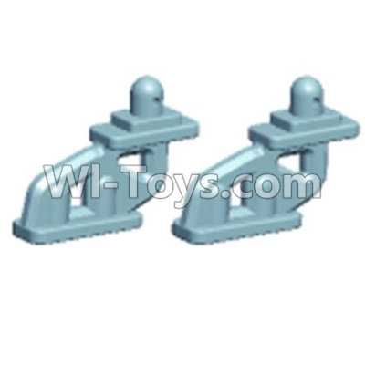Wltoys 12404 Tail wing support column(2pcs),Wltoys 12404 RC Car Spare Parts Replacement Accessories,1:12 Scale 4wd,2.4G 12404 rc racing car Parts,On Road Drift Racing Truck Car Parts