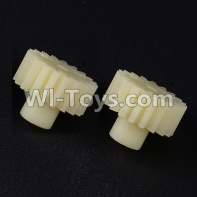 Wltoys 12404 19T Motor gear(2pcs)-19 Teeth,Wltoys 12404 RC Car Spare Parts Replacement Accessories,1:12 Scale 4wd,2.4G 12404 rc racing car Parts,On Road Drift Racing Truck Car Parts