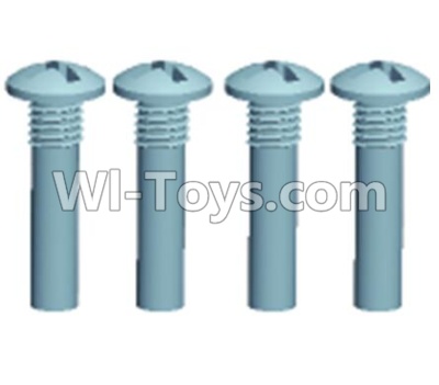 Wltoys 12404 Pan head screws(4PCS)-M3X25,Wltoys 12404 RC Car Spare Parts Replacement Accessories,1:12 Scale 4wd,2.4G 12404 rc racing car Parts,On Road Drift Racing Truck Car Parts