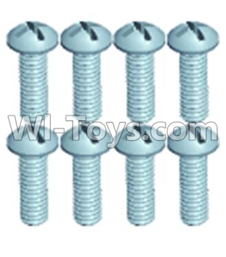Wltoys 12404 Pan head screws(8PCS)-M2.6X8,Wltoys 12404 RC Car Spare Parts Replacement Accessories,1:12 Scale 4wd,2.4G 12404 rc racing car Parts,On Road Drift Racing Truck Car Parts