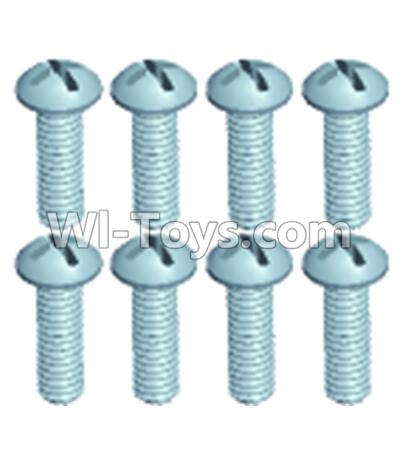 Wltoys 12404 Pan head screws(8PCS)-M3X10,Wltoys 12404 RC Car Spare Parts Replacement Accessories,1:12 Scale 4wd,2.4G 12404 rc racing car Parts,On Road Drift Racing Truck Car Parts