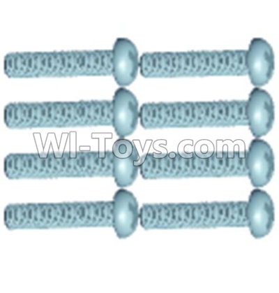 Wltoys 12404 Pan head screws(8PCS)-M3X14,Wltoys 12404 RC Car Spare Parts Replacement Accessories,1:12 Scale 4wd,2.4G 12404 rc racing car Parts,On Road Drift Racing Truck Car Parts