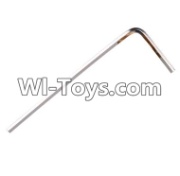 Wltoys 12423 Car Spare Parts-0012 Inner hexagon spanner,Wltoys 12423 RC Car Spare Parts Replacement Accessories,1:12 Scale 4wd,2.4G 12423 RC racing car Parts,On Road Drift Racing Truck Car Parts