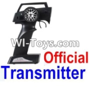 Wltoys 12423 Car Spare Parts-00126-01-02 Official Transmitter,Wltoys 12423 RC Car Spare Parts Replacement Accessories,1:12 Scale 4wd,2.4G 12423 RC racing car Parts,On Road Drift Racing Truck Car Parts