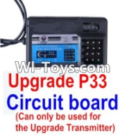 Wltoys 12423 Upgrade P33 CiRCuit board(Can only be use for the Upgrade Transmitter),Wltoys 12423 RC Car Spare Parts Replacement Accessories,1:12 Scale 4wd,2.4G 12423 RC racing car Parts,On Road Drift Racing Truck Car Parts