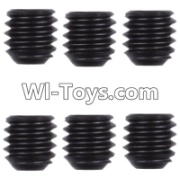 Wltoys 12423 Car Spare Parts-00128 M4 Machine screws(M4X4)-5pcs,Wltoys 12423 RC Car Spare Parts Replacement Accessories,1:12 Scale 4wd,2.4G 12423 RC racing car Parts,On Road Drift Racing Truck Car Parts