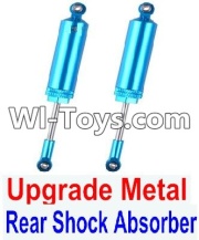 Wltoys 12423 Car Spare Parts-0017-02 Upgrade Metal Rear Shock Absorber(2pcs),Wltoys 12423 RC Car Spare Parts Replacement Accessories,1:12 Scale 4wd,2.4G 12423 RC racing car Parts,On Road Drift Racing Truck Car Parts