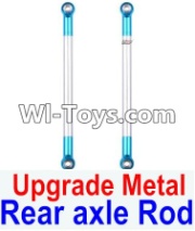 Wltoys 12423 Car Spare Parts-0022-02 Upgrade Metal Rear axle Rod(2pcs),Wltoys 12423 RC Car Spare Parts Replacement Accessories,1:12 Scale 4wd,2.4G 12423 RC racing car Parts,On Road Drift Racing Truck Car Parts