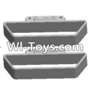 Wltoys 12423 Car Spare Parts-0034 Protecting wing(2pcs),Wltoys 12423 RC Car Spare Parts Replacement Accessories,1:12 Scale 4wd,2.4G 12423 RC racing car Parts,On Road Drift Racing Truck Car Parts