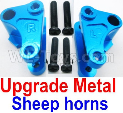 Wltoys 12428-B Parts-0043-02 Upgrade Metal sheep horns(2pcs) ,Wltoys 12428-B Rc Car Spare Parts Replacement Accessories,1:12 Scale 4wd,2.4G 12428-B rc racing car Parts,On Road Drift Racing Truck Car Parts