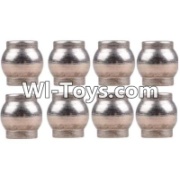 Wltoys 12423 Car Spare Parts-0075 Ball head C(M4.8x5)-8pcs,Wltoys 12423 RC Car Spare Parts Replacement Accessories,1:12 Scale 4wd,2.4G 12423 RC racing car Parts,On Road Drift Racing Truck Car Parts