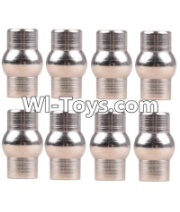 Wltoys 12423 Car Spare Parts-0077 Ball head A(M4.8X8)-8pcs,Wltoys 12423 RC Car Spare Parts Replacement Accessories,1:12 Scale 4wd,2.4G 12423 RC racing car Parts,On Road Drift Racing Truck Car Parts