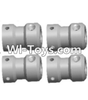Wltoys 12423 Car Spare Parts-0083 Universal shaft cup(4PCS)-11X14MM,Wltoys 12423 RC Car Spare Parts Replacement Accessories,1:12 Scale 4wd,2.4G 12423 RC racing car Parts,On Road Drift Racing Truck Car Parts