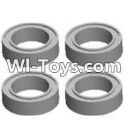 Wltoys 12423 Car Spare Parts-0093 Bearing(4pcs-8X12X3.5MM),Wltoys 12423 RC Car Spare Parts Replacement Accessories,1:12 Scale 4wd,2.4G 12423 RC racing car Parts,On Road Drift Racing Truck Car Parts