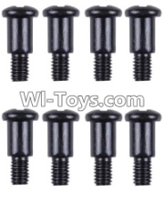 Wltoys 12423 Car Spare Parts-0097 Cross step lower half tooth screw(8PCS)-M3X10,Wltoys 12423 RC Car Spare Parts Replacement Accessories,1:12 Scale 4wd,2.4G 12423 RC racing car Parts,On Road Drift Racing Truck Car Parts
