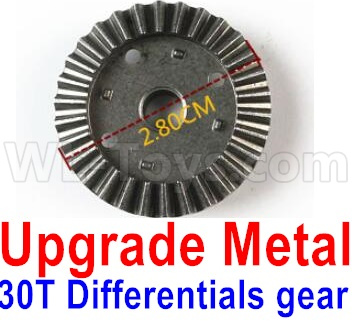 Wltoys 12427 Parts-Upgrade Metal 30T Differentials gear-12427-0011,Wltoys 12427 RC Car Parts,Wltoys 1/12 Parts