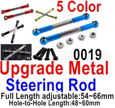 Wltoys 12427 Parts-Upgrade Metal steering rod(2pcs)-12427-0019,5 color you can choose.Wltoys 12427 Upgrade Parts,Wltoys 1/12 Upgrade Parts