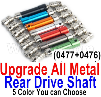 Wltoys 12427 Parts-Upgrade Metal Rear Drive Shaft-5 color-0477+0476,5 color you can choose.Wltoys 12427 Upgrade Parts,Wltoys 1/12 Upgrade Parts