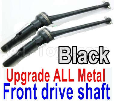 Wltoys 12427 Parts-Upgrade Metal Front wheel drive shaft assembly-Black(2 set)-12427-0090,Wltoys 12427 RC Car Parts,Wltoys 1/12 Parts