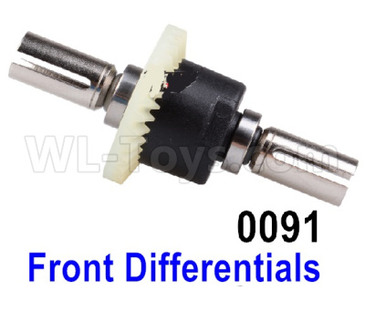 Wltoys 12427 Parts-Front differential unit-12427-0091,Wltoys 12427 RC Car Parts,Wltoys 1/12 Parts