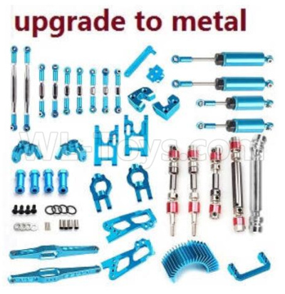 Wltoys 12428 Parts-Upgrade All Metal parts assembly,Crash set-01,Wltoys 12428 RC Car Parts,Wltoys 1/12 Parts
