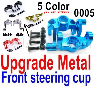 Wltoys 12428 Upgade Metal Front steering cup,Left and Right Universal joint(2pcs) Parts, 12428-0005,Wltoys 12428 Upgrade Parts