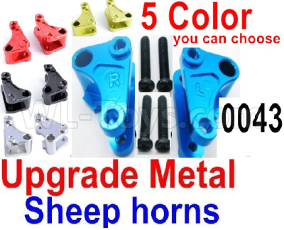 Wltoys 12428 Upgrade Parts-Metal sheep horns(2pcs) Parts, 12428-0043, Wltoys 12428 Upgrade Parts