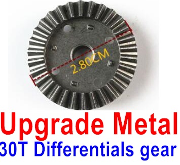 Wltoys 12428 Upgrade Parts-Metal 30T Differentials gear, 12428-0011, Wltoys 12428 Upgrade Parts Replacement Accessories
