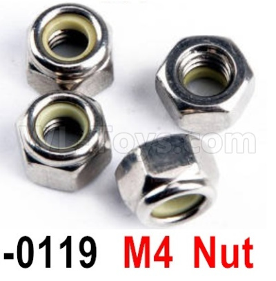 Wltoys 12428 M4 Anti loose nut(4PCS) Parts, 12428-0019